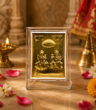Shree Lakshmi Ganesh – Foil Stand